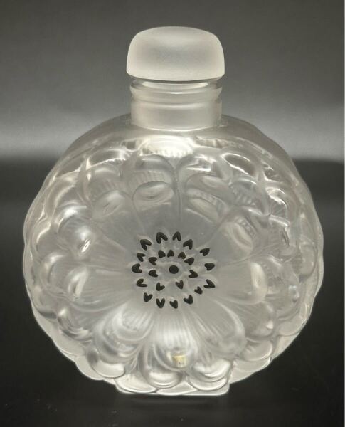 ルネ ラリック LALIQUE ダリア 香水瓶 パフュームボトル クリスタル クリスタルガラス アンティーク 空瓶 送料無料