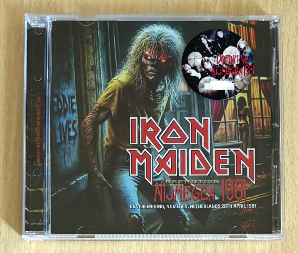 Iron Maiden アルバムジャケ マグネットホルダー Iron Maiden アルバムジャケ マグネットホルダー