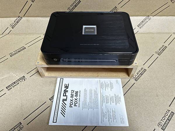 ★ALPINE PDX-M12 サブウーハーパワーアンプ 1200W★