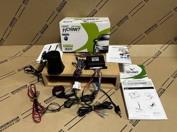★HORNET 360V セキュリティ 純正キーレス連動 トヨタOBD プリウス アクア★