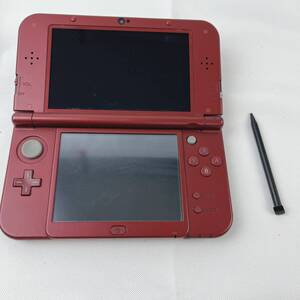 Nintendo 3DS LL RED-001 任天堂 モンスターハンタークロスVer 通電確認済