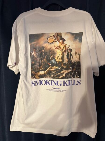 fr2 Tシャツ 撫子 smokingkills 半袖Tシャツ 古着 サイズ L