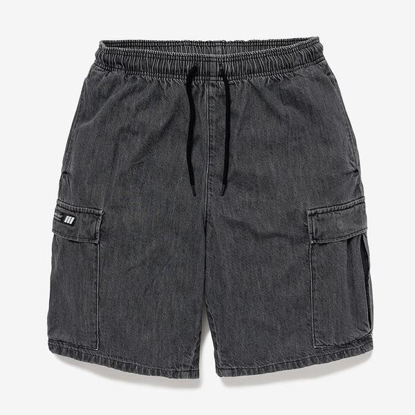 WTAPS MILS2301 SHORTS COTTON DENIM 02 ブラック ショートパンツ