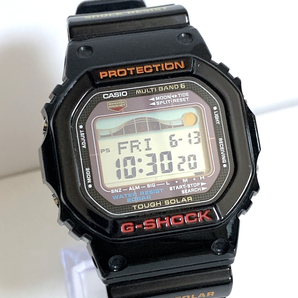 CASIO カシオ G-SHOCK ジーショック GWX-5600-1JF ブラック タフソーラー タイドグラフ 電波受信OK G-LIDE
