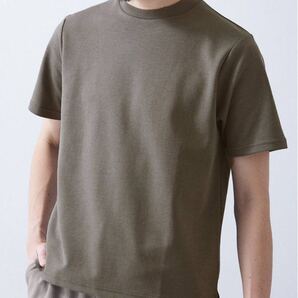 417 EDIFICE 接触冷感 速乾 ユーティリティ Tシャツ S カーキ系 半袖 Utility Tee S Cool Touch Quick Dry Khaki Japan