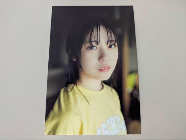 正源司陽子 雑誌予約特典 ポストカード 美品 日向坂46 生写真風 Yoko Shogenji Magazine Preorder Bonus Postcard Hinatazaka46