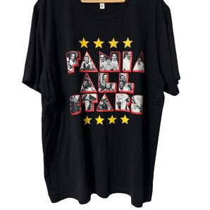 Fania All Stars ファニア オールスターズ 黒Tシャツ USA製 2XL レア Black Band T-Shirt 2XL USA Made Rare Latin Music 半袖