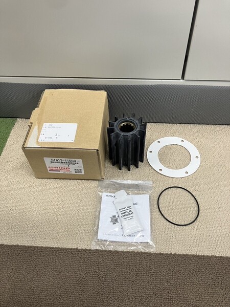 ポーナム37 船内機エンジンのインペラセット HINO部品番号: S1613-11550