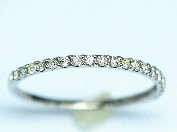 【宝石屋本舗】天然ダイヤモンド 0.20ct PT900 エタニティリング