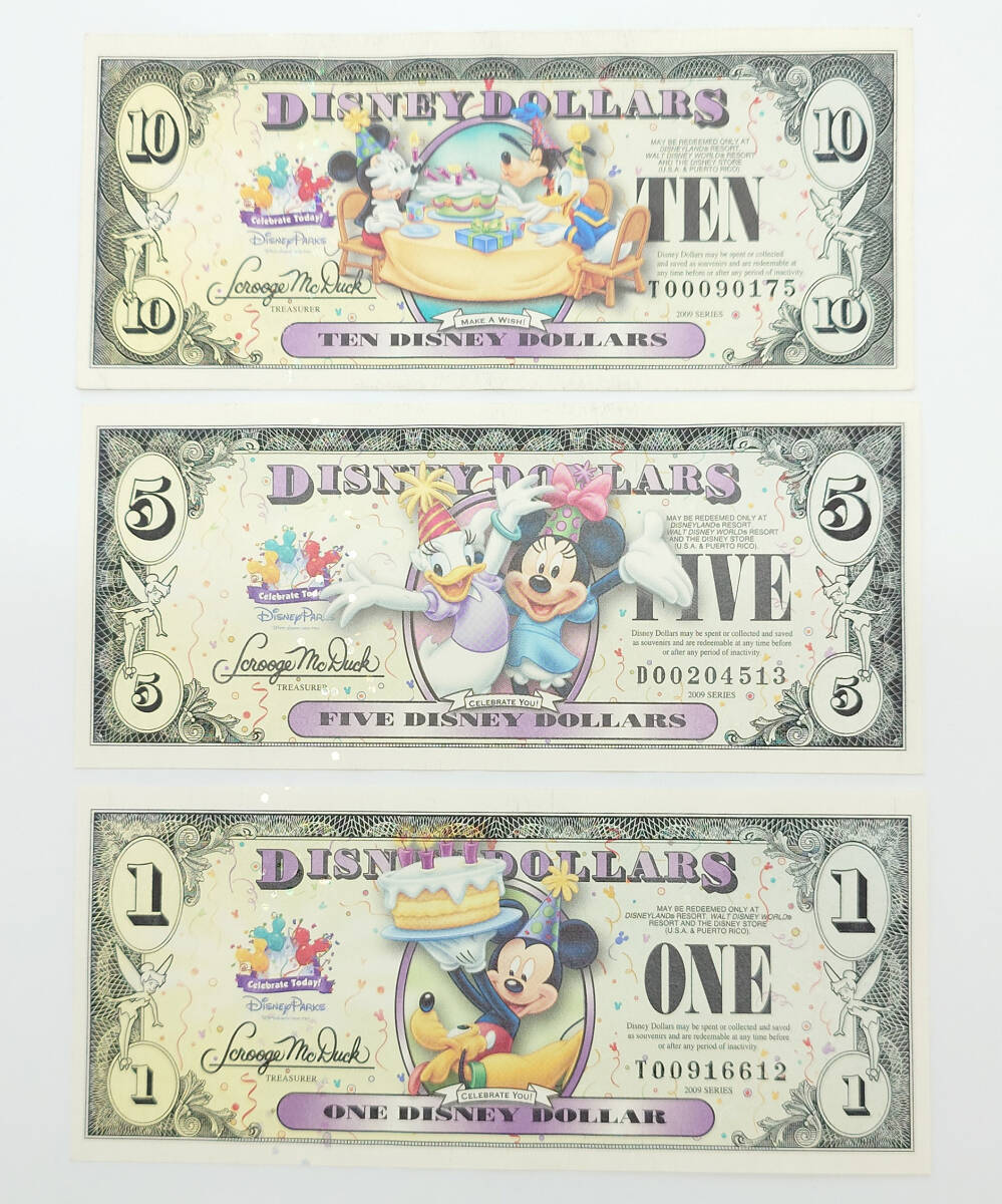 ディズニーダラー 23枚 Yahoo!オークション -「disney dollars」の落札相場・落札価格
