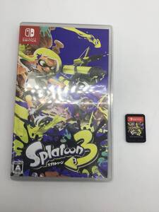 #9692 Nintendo Switch ソフト スプラトゥーン3 Splatoom3 任天堂 スイッチ