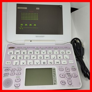 SHARP Brain PW-GC610 テトリス,インベーダー入 windowsCE導入可 電子辞書 シャープ USB 広辞苑 英会話,TOEIC,全訳古語 PDA