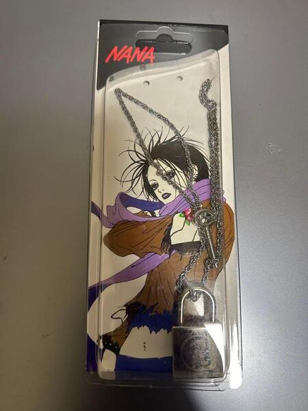 NANA シドチェーン 矢沢あい展 南京錠 ネックレス 施錠可能 鍵付き 大崎ナナ 本城蓮 レン BLACKSTONES TRAPNEST ブラスト トラネス