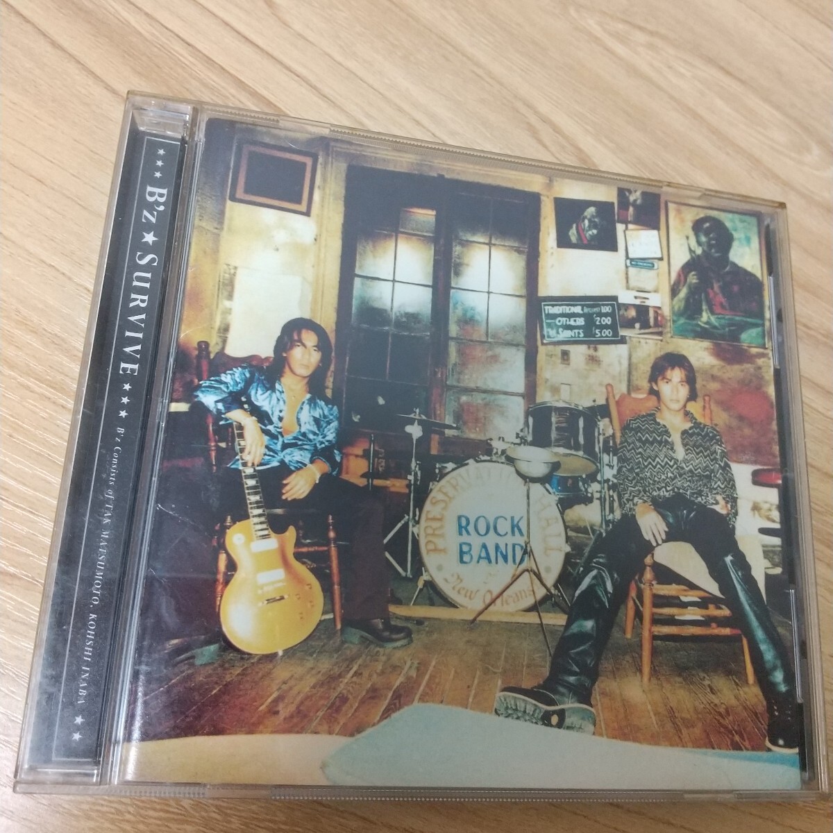 稀少 会場限定盤 レコード2枚組〔 B'z Survive 〕松本孝弘 稲葉