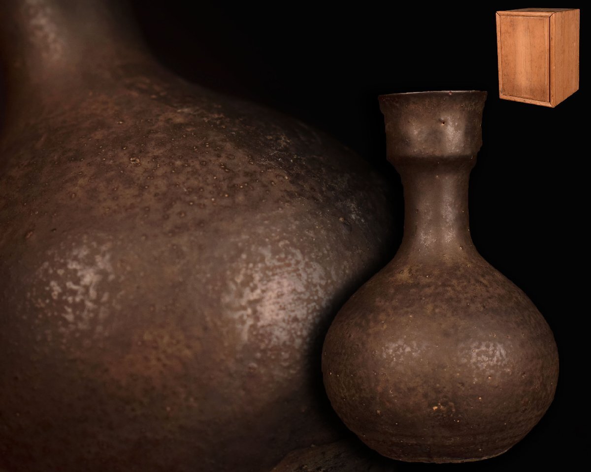 名品❗】中国古美術 中国古陶磁器【古代中国土器】黒陶 手付 嘴