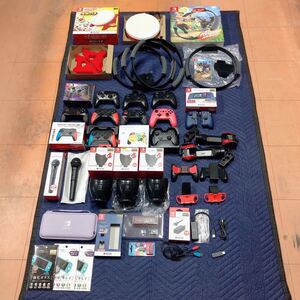 大量 まとめ売り Nintendo Switch コントローラー ほとんどHORI 非純正 リングフィット 太鼓の達人 モンスターハンターは純正 ※ジャンク品