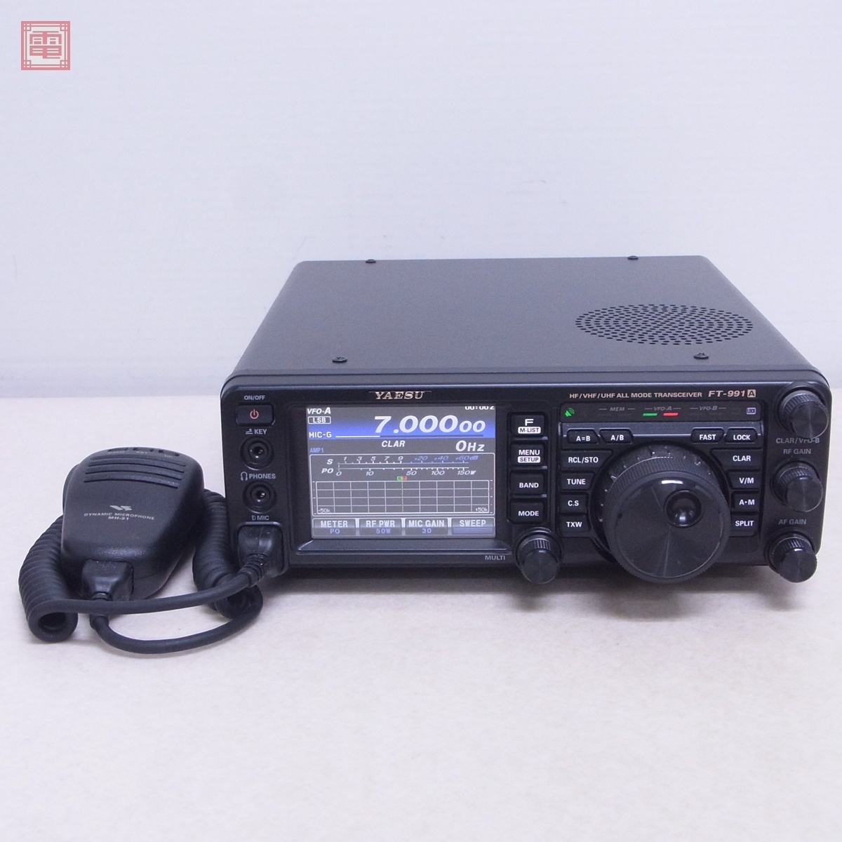 FT-991A】YAESU - 無線機, HF&V/UHF オールモード, HF/50MHz