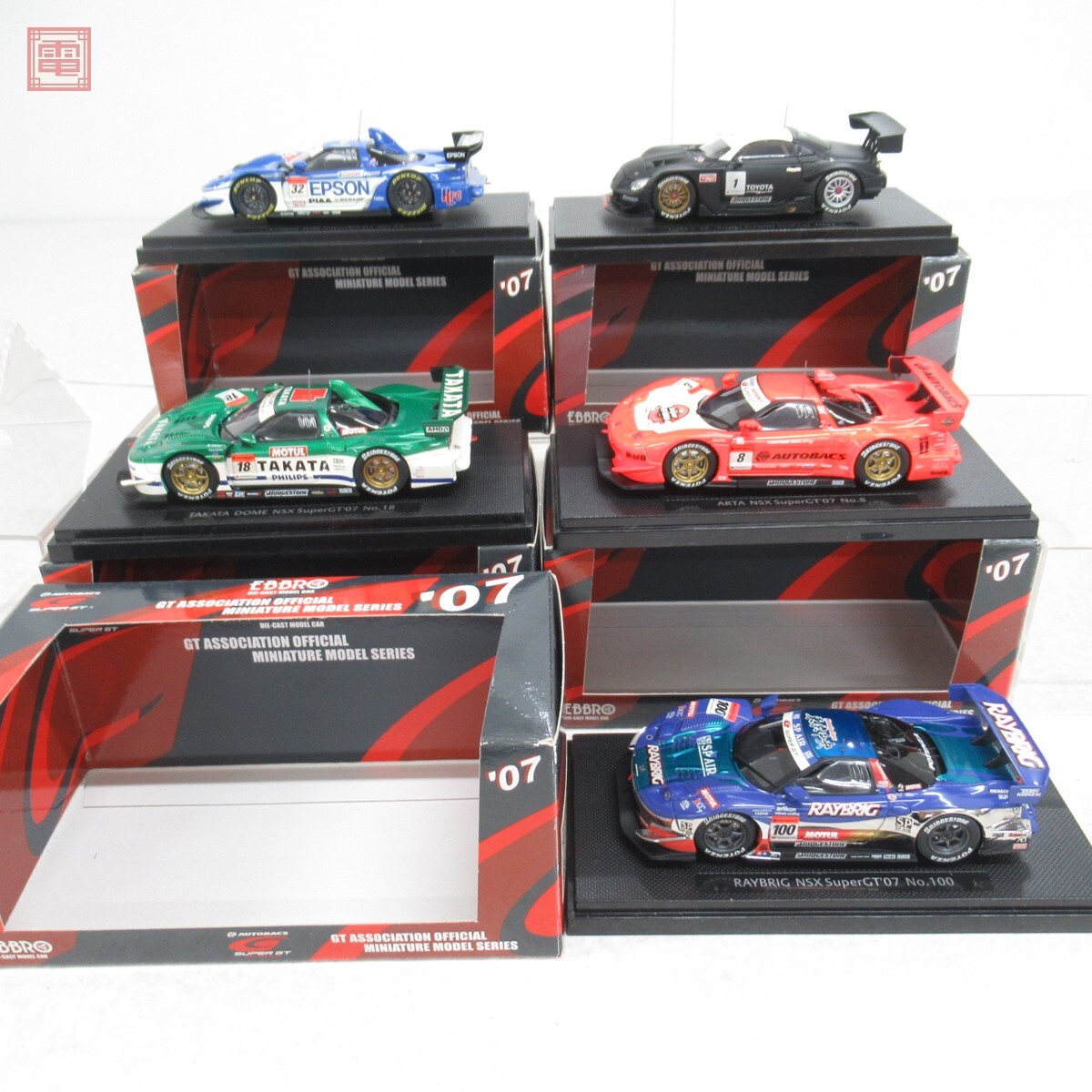 10台セット NSX 1/43 モデルカー ミニカー