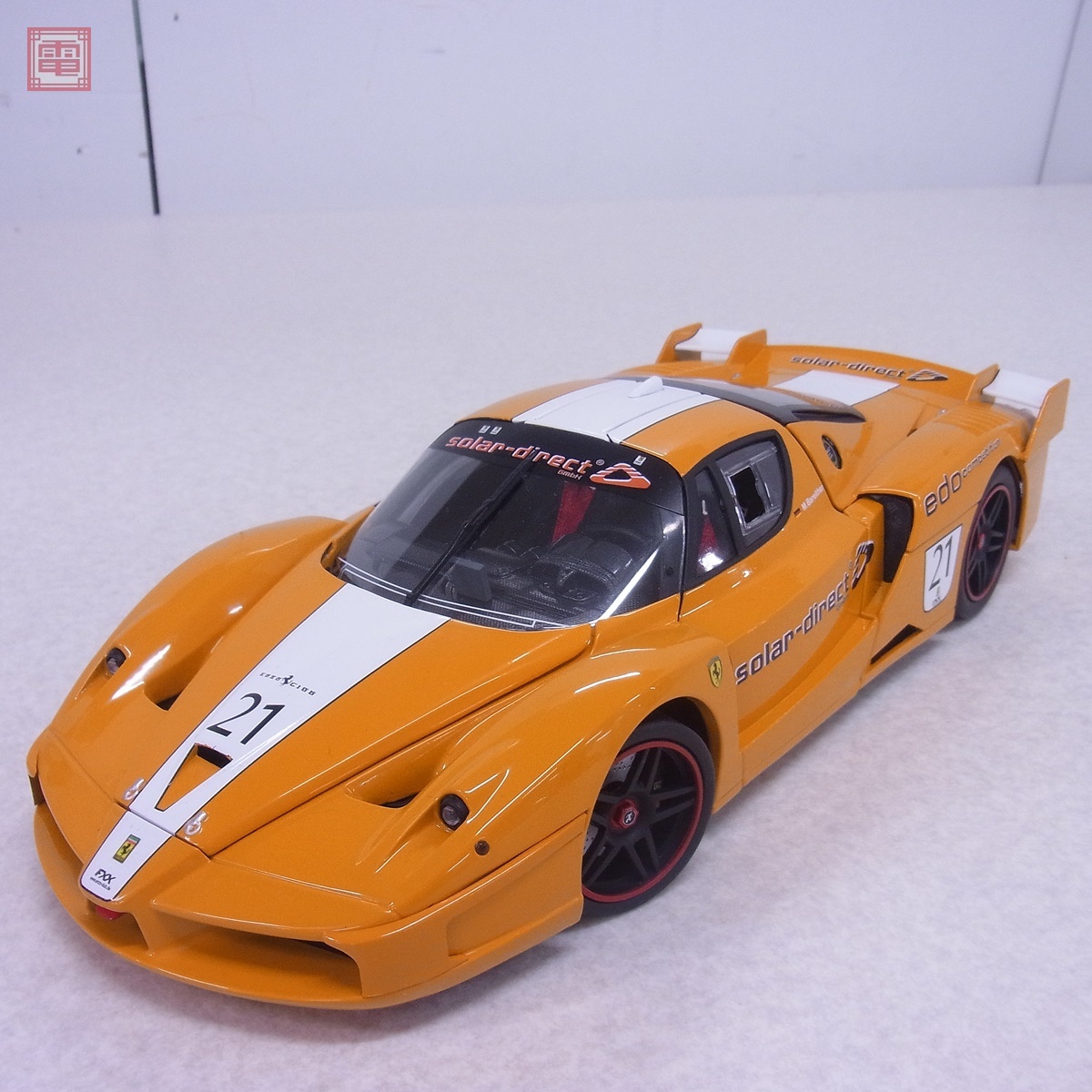 FERRARI FXX RACECAR RED BY HOT WHEELS SUPER ELITE EDITION 1