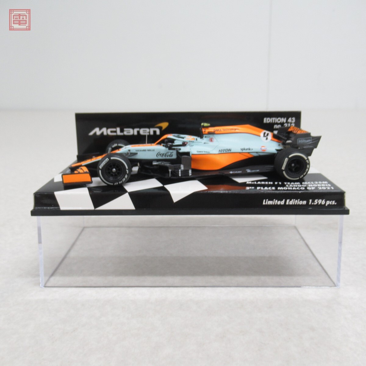 McLaren マクラーレン F1 minichamps 1/43 未開封 - メルカリ