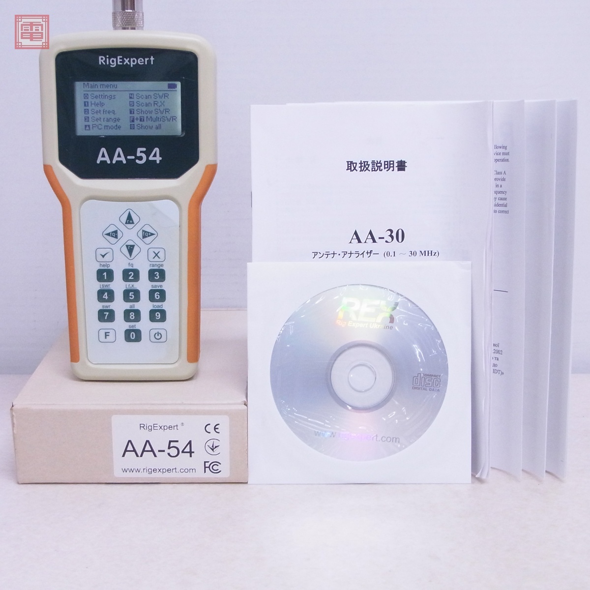 RigExpert AA-54 アンテナアナライザー Yahoo!オークション -「aa-54」(アマチュア無線) の落札相場