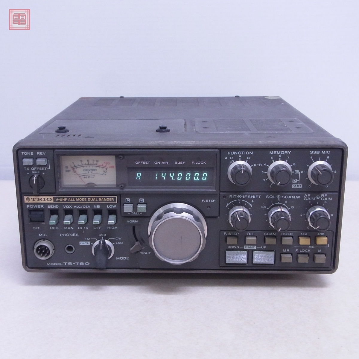 トリオ TS-780 144MHz/430MHZ Yahoo!オークション -「(トリオ trio tr)ts-780」の落札相場
