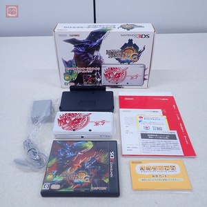 本体未使用 ニンテンドー3DS 本体 CTR-001 モンスターハンター3(トライ)G スペシャルパック 任天堂 Nintendo CAPCOM 箱説/ソフト付【20