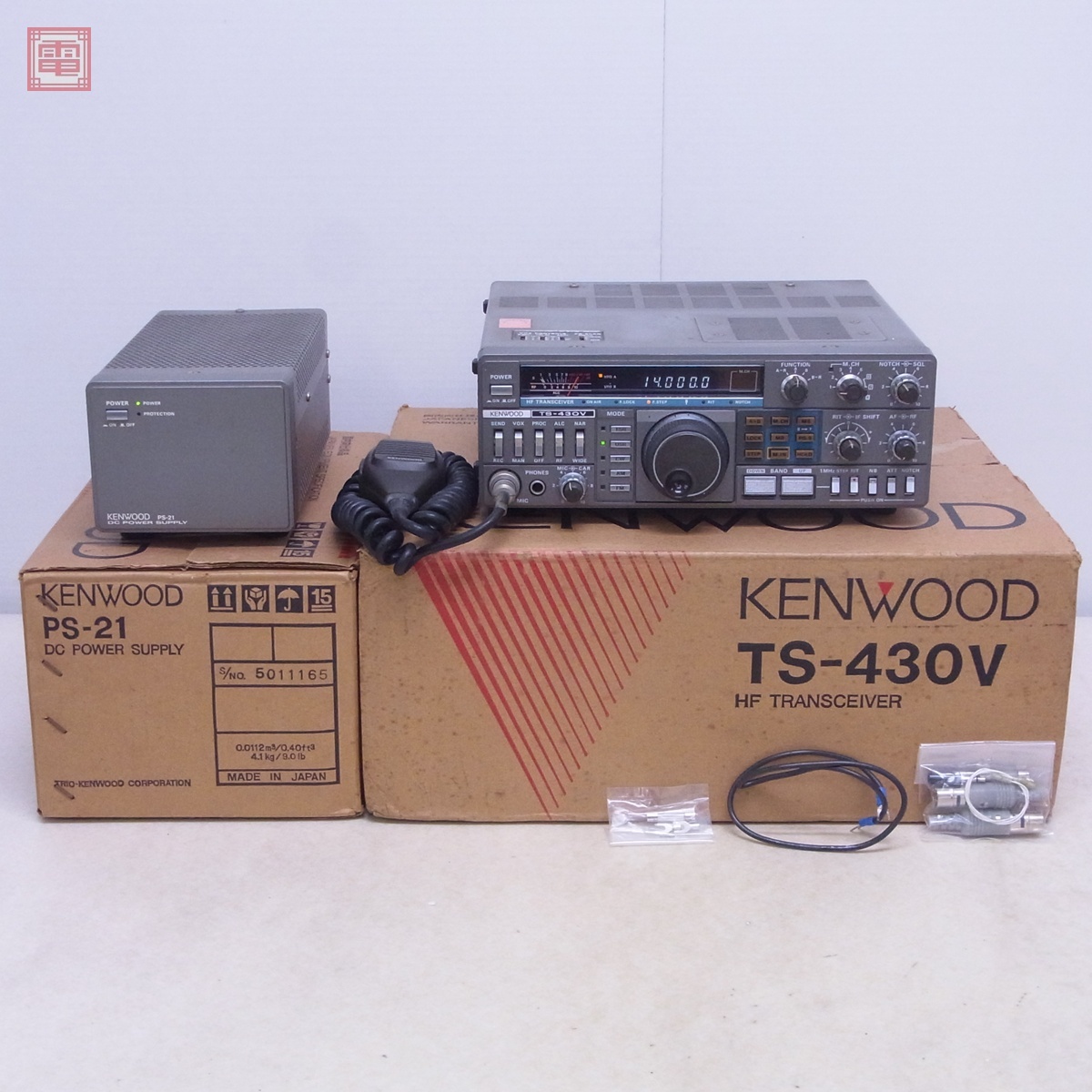 KENWOOD TS-430V トランシーバー Yahoo!オークション -「ts-430v」(トランシーバー) (アマチュア