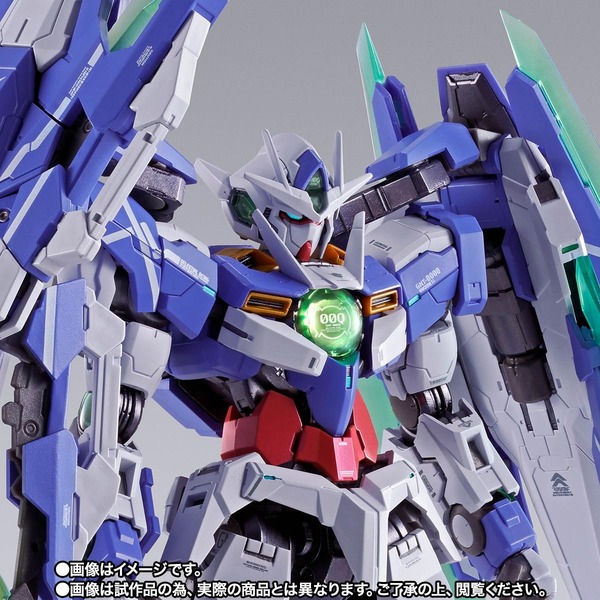 【輸送箱未開封 伝票跡綺麗】METAL BUILD 機動戦士ガンダム00 ダブルオークアンタ フルセイバー 魂ウェブ プレミアムバンダイ限定
