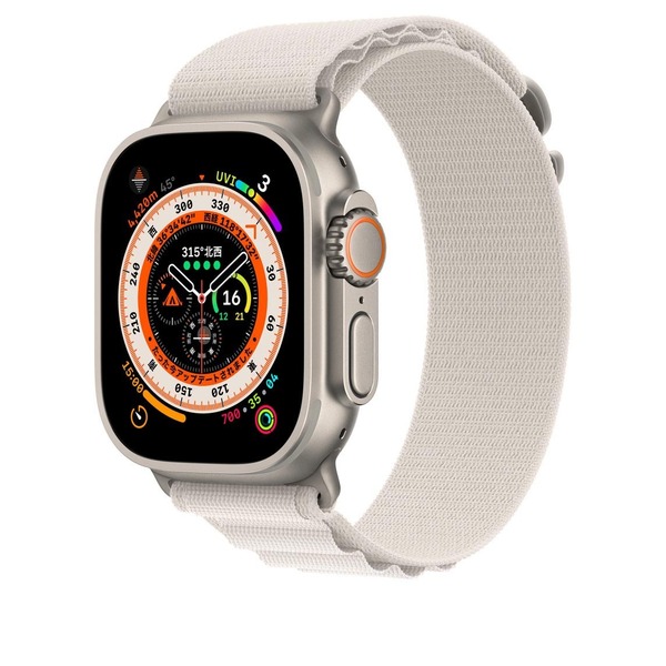 【送料込み】42/44/45/46/49mm アップルウォッチ スターライト アルパイン ループ ナイロン バンド Apple Watch