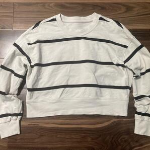 ルルレモン lululemon Perfectly Oversized Cropped Crew サイズ2 トレーナー プルオーバー