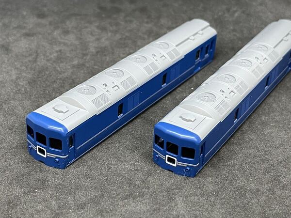 送料無料 新品 ばらし TOMIX トミックス TOMIX 9540 客車 カニ24-0形(後期型・銀帯)(T) より ボディのみガラス無 98845 ゆうづる交換用 ×2
