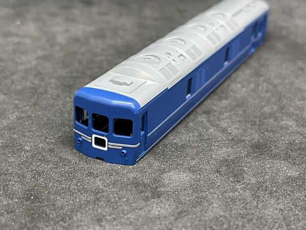 送料無料 新品 ばらし TOMIX トミックス TOMIX 9540 国鉄客車 カニ24-0形(後期型・銀帯)(T) より ボディのみガラス無 98845 ゆうづる交換用