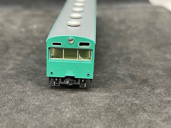 送料無料 新品 ばらし 組換え TOMIX トミックス 98534 103系通勤電車(初期型非冷房車)エメラルドグリーン 基本セットA より クハ103 0 1両