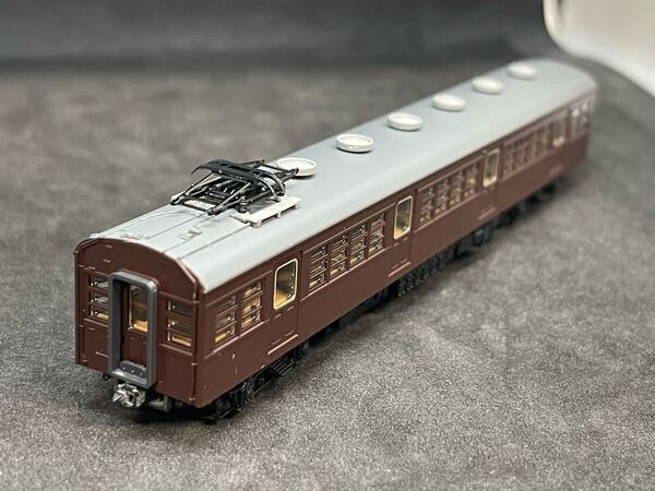 送料無料 中古 ばらし TOMIX トミックス 98377 国鉄 72・73形 通勤電車 基本セット より 旧国 モハ72 M 動力車 モーター カプラー交換品