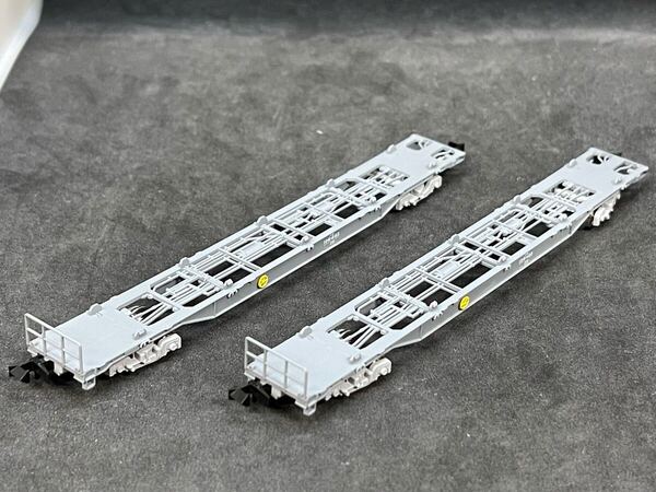 送料無料 新品 ばらし TOMIX トミックス 98485 JR EF510-0形 コンテナ列車セット より コキ106 282 140 新塗装 コンテナなし 2両まとめて