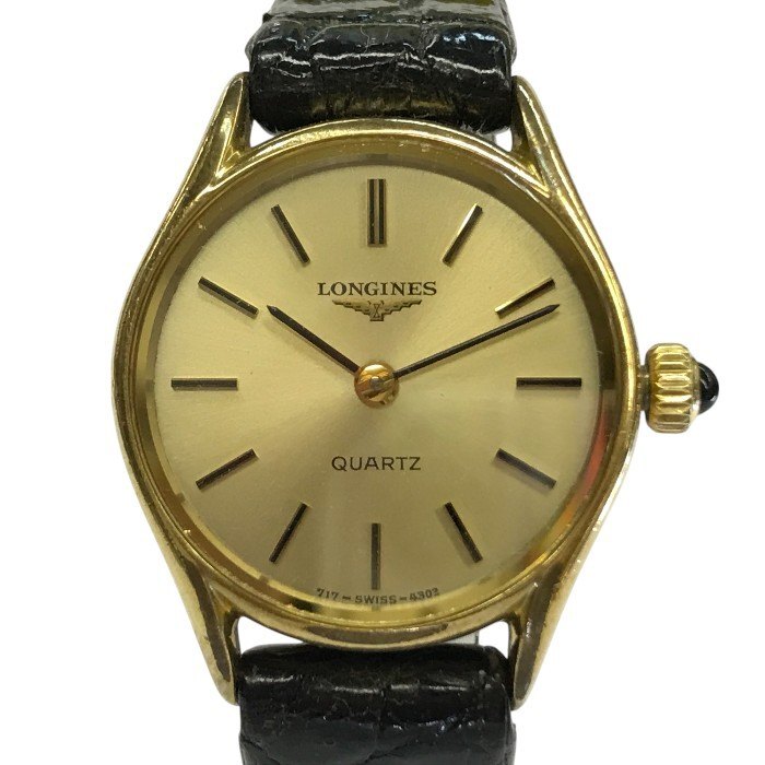 LONGINES ロンジン 717 SWISS 6033 クロコダイル型クォーツ Yahoo!オークション -「717」(その他) (ロンジン)の落札相場