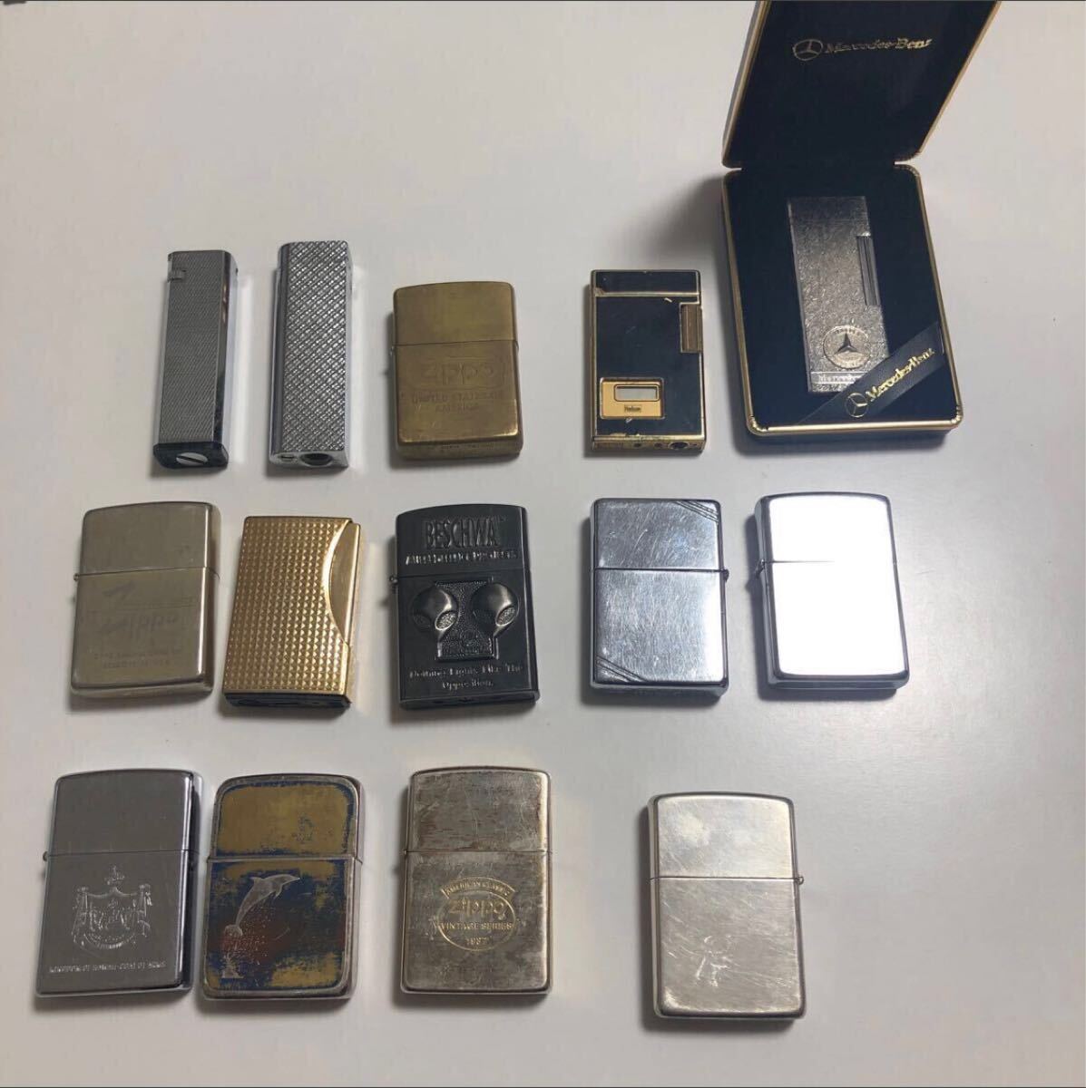 Zippo オイルライター ガスライター まとめ売り Yahoo!オークション -「△zippoまとめて」(オイルライター