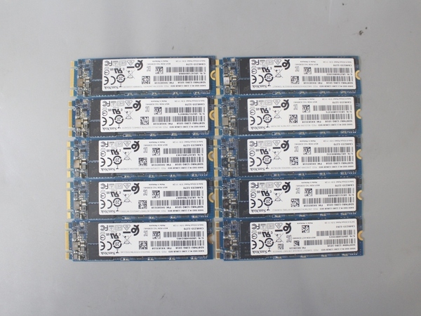 ●即決 ★SanDisk★■M.2 2280 SSD128GB×10個セット 動作確認済み◎