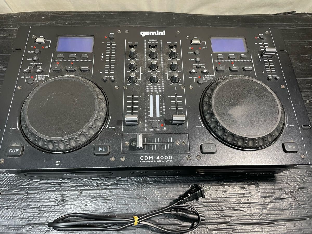 【限定販売】 Yahoo!オークション cdm-4000」の落札相場・落札価格 -「gemini DJ機材