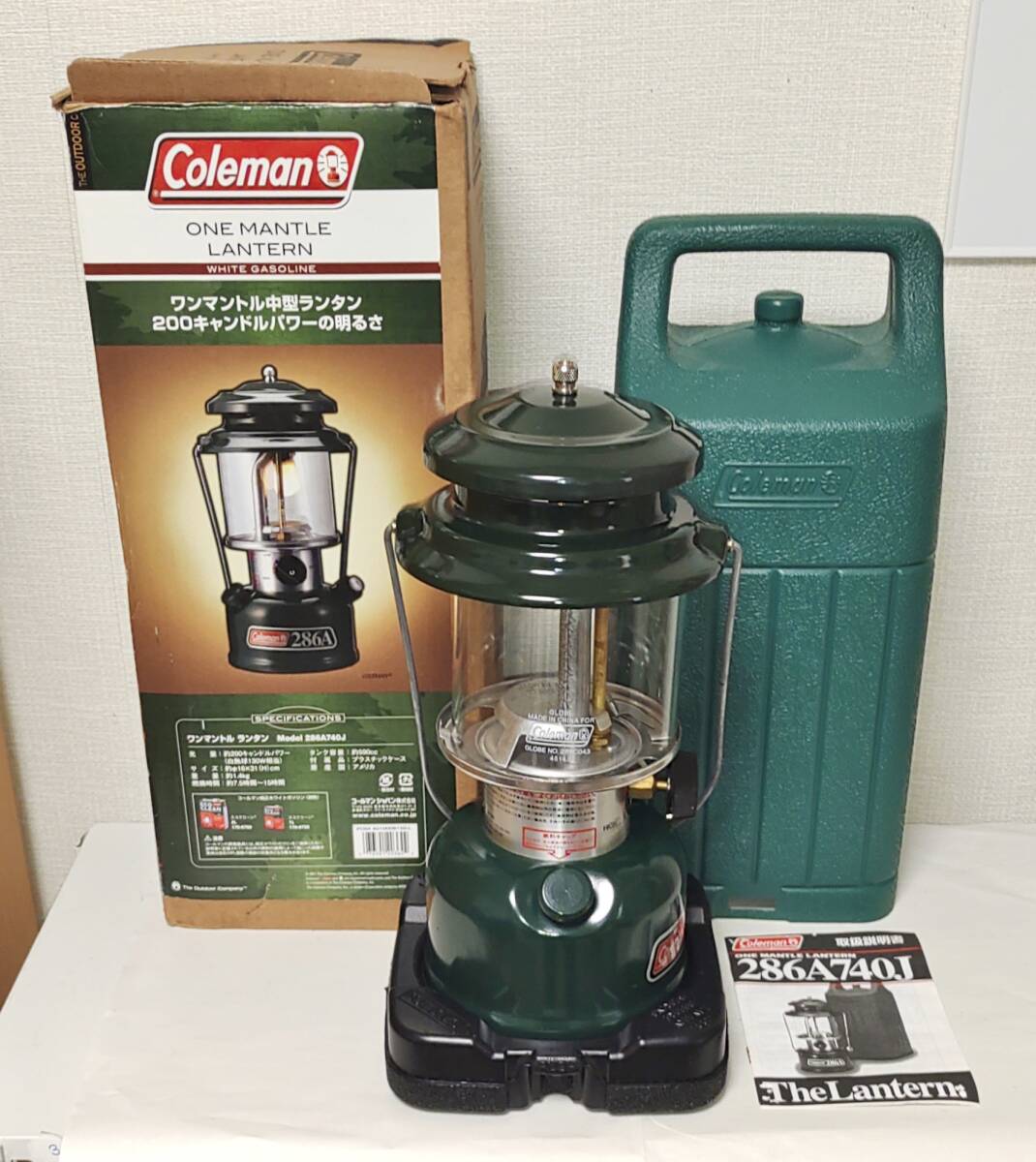 Coleman 286A ガソリンランタン キャリーケース付き - メルカリ