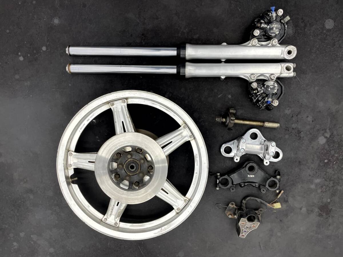 CB250T/N CB400T/N ホーク系 ダブルディスク用フロントフォーク