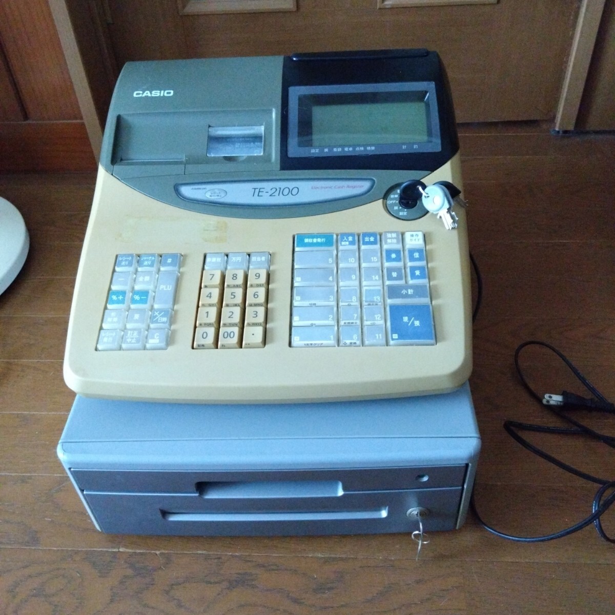 カシオレジスター TE-2100 フル設定無料 長期使用可能 454044 Yahoo!オークション -「casio te-2100」の落札相場・落札価格