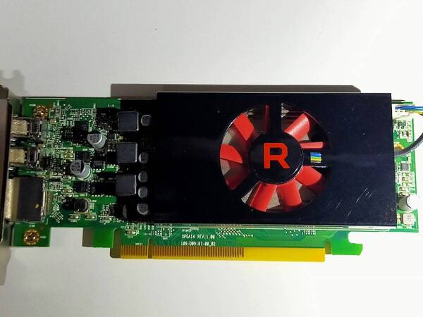 AMD Radeon RX 550 GDDR5 4GB 補助電源不要 LP ロープロ 送料無料