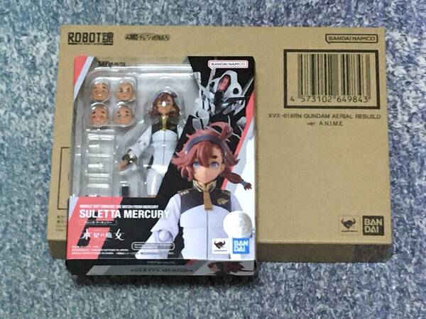 ROBOT魂 機動戦士ガンダム 水星の魔女 ガンダム・エアリアル(改修型)ver.A.N.I.M.E S.H.フィギュアーツ スレッタ・マーキュリー 2種