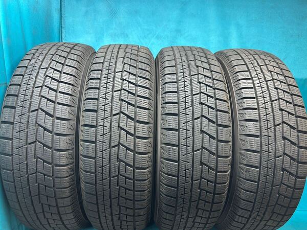 ①2022年製175/65R14バリ山!中古スタッドレスタイヤ4本セット YOKOHAMA iceGUARD 6 iG60 ヨコハマ アイスガードシックス iG60