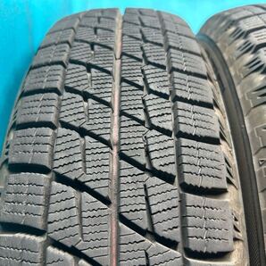 ②2022年製155/65R13バリ山!中古スタッドレスタイヤ4本セット オートバックス アイスエスポルテ ICE ESPORTE 冬タイヤ