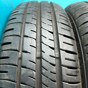 ①2022年製155/65R13バリ山!中古タイヤ4本セット DUNLOP ダンロップ ENASAVE エナセーブ EC204 夏タイヤ