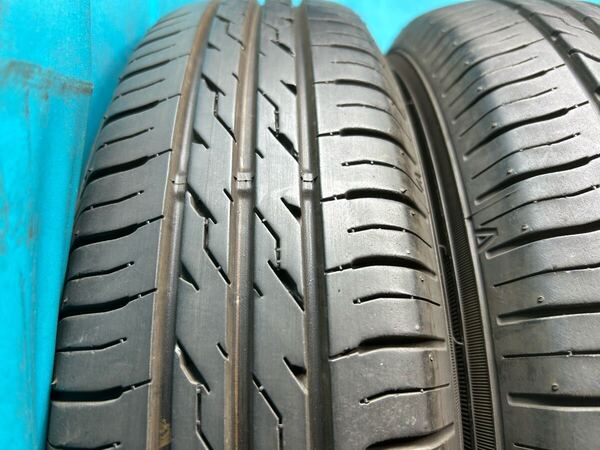 ①2022年製145/80R13バリ山!中古タイヤ4本セット イエローハット ECO FINE エコファイン 夏タイヤ