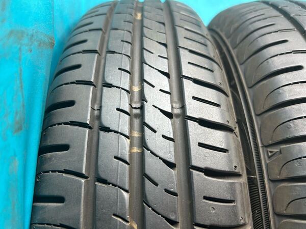 ①2023年製145/80R13バリ山!うーっすらツブ有り!中古タイヤ4本セット DUNLOP ダンロップ エナセーブ EC204 夏タイヤ ENASAVE